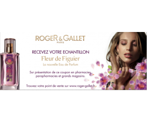Echantillon gratuit : Fleur de Figuier Roger & Gallet