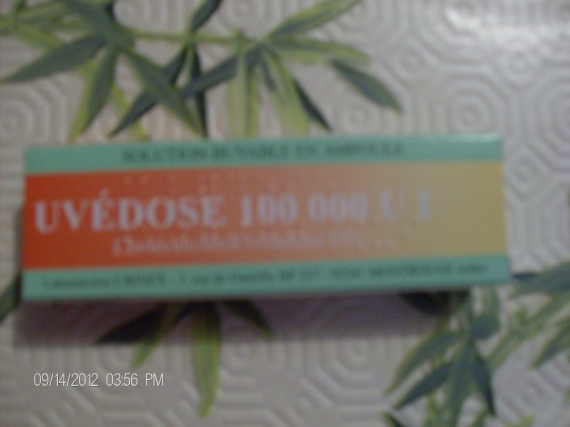 comment prendre uvedose 100 000 u.i