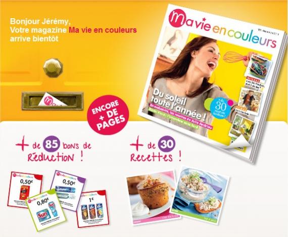 Ma vie en couleurs coupons