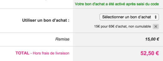 Coupon reduc showroomprive