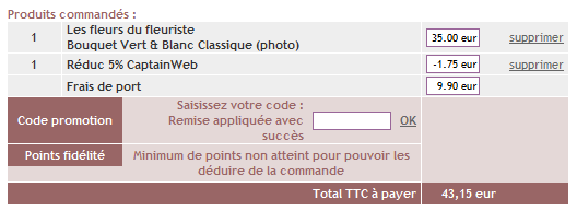 Coupons 123fleurs
