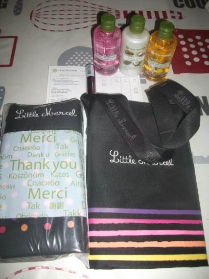 Code yves rocher sac little marcel sale