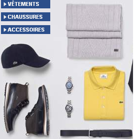 Code promo sales lacoste livraison gratuite