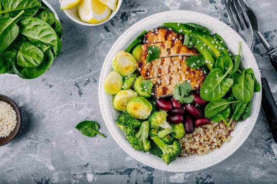 panier repas issu d'une box
