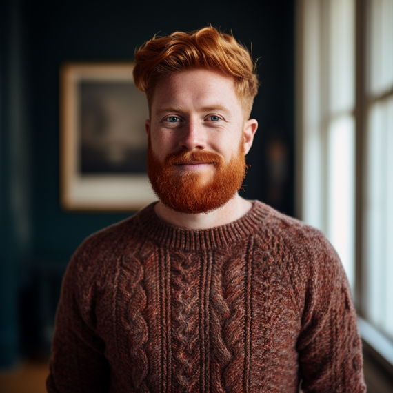 pull pour homme à motif