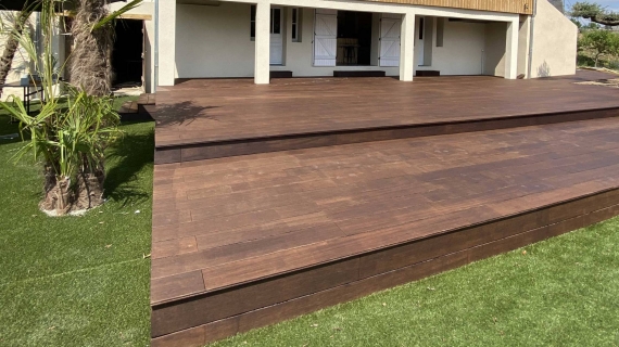 terrasse en bambou entretien